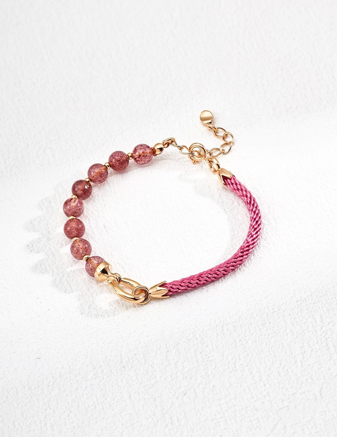 Lightweave｜S925 Crystal Cord Bracelet